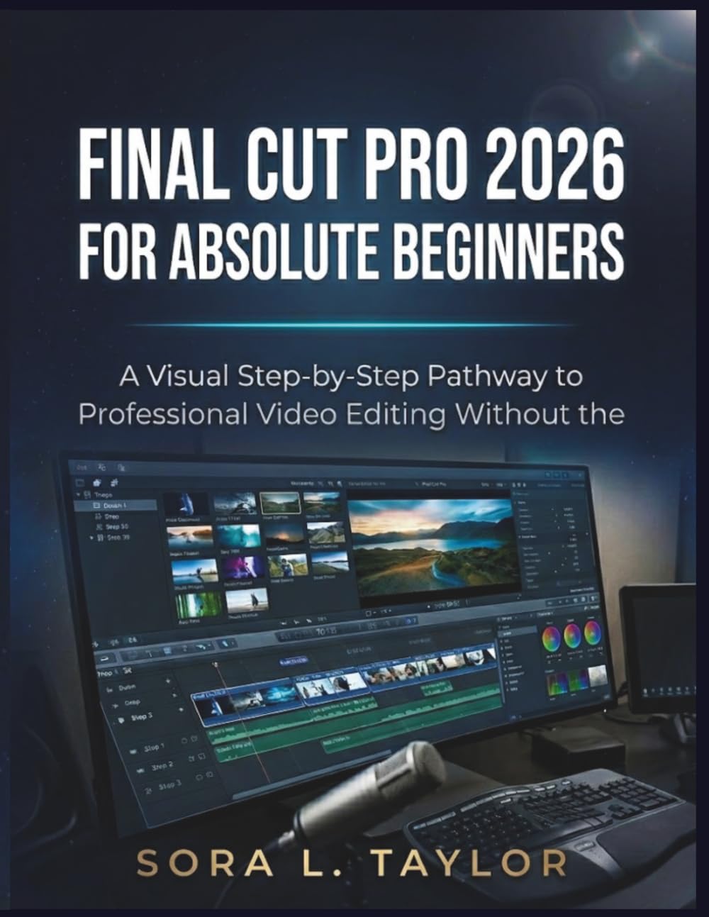 FINAL CUT PRO 2026 FOR ABSOLUTE BEGINNERS: A Visual Step-by-Step Pathway to Professional Video Editing Without the Overwhelm