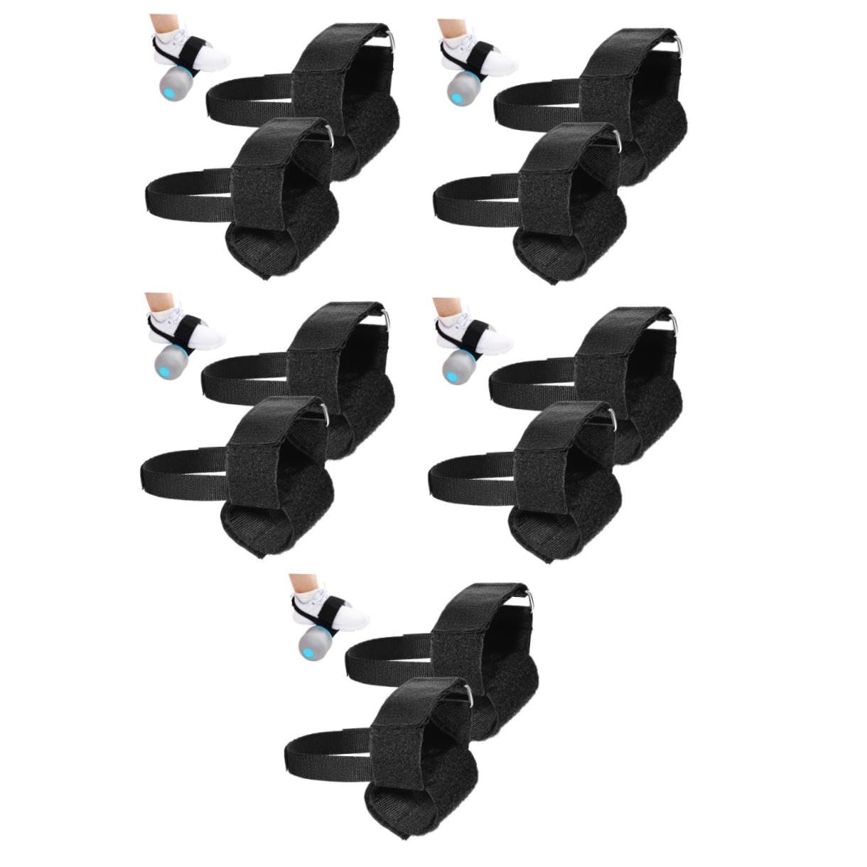 Toddmomy 1 Paire De Ceintures De Poids D'Haltères De Cheville Sangles De Gymnastique pour Pieds Sangle De Levage De Poids Équipement d'exercice De Levage De Jambes Sangles De Cheville