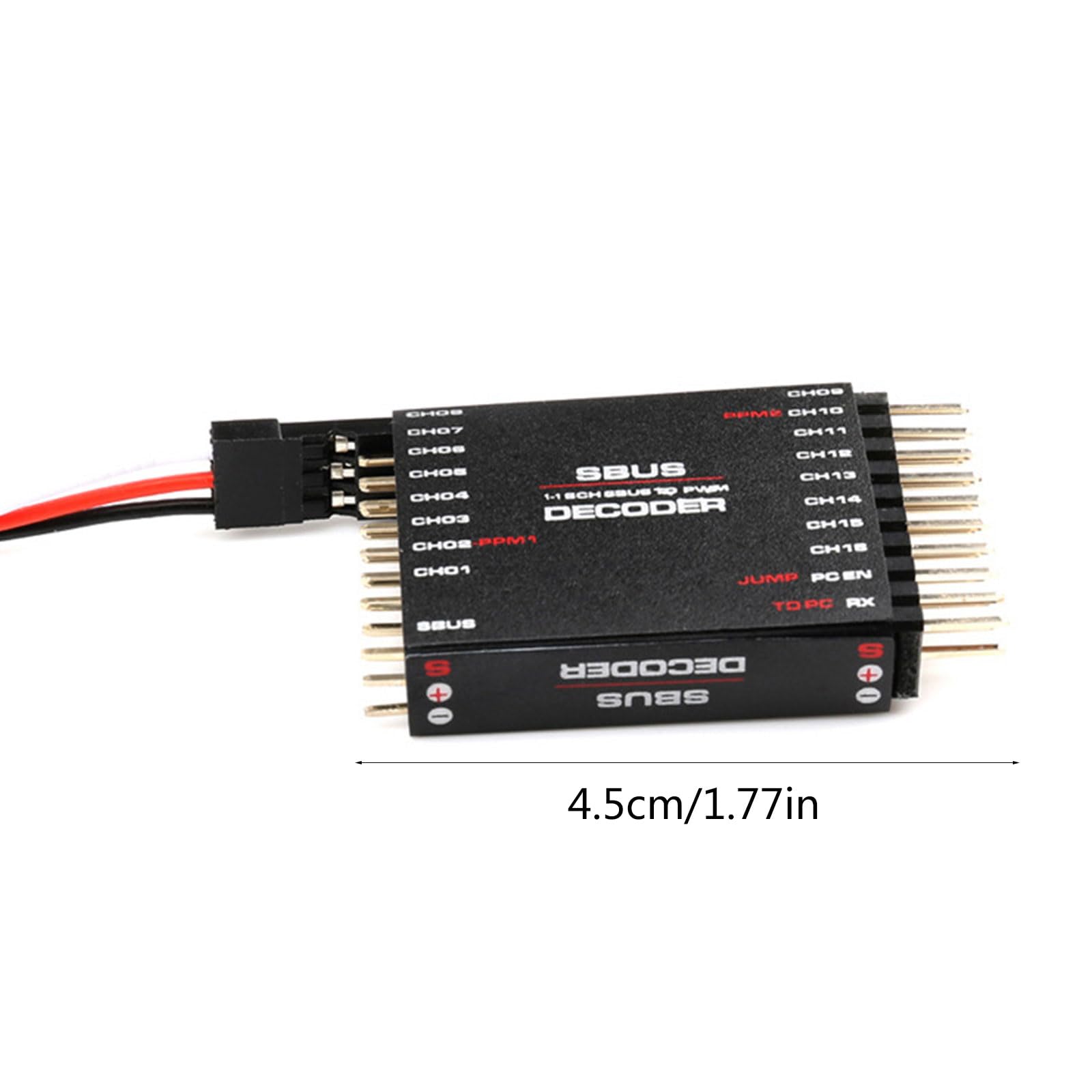 SBUS vers PPM Decoders Convertisseur 16 canaux Transverteur de signaux pour récepteur de signaux Orange