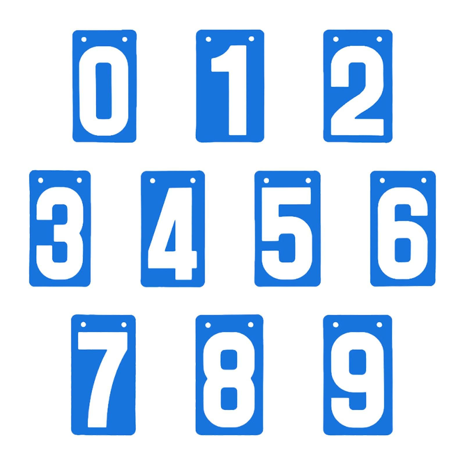 SAZ DEKOR Score Keeper Practical Table Score Flipper for Football Badminton Basketball Blue-image-47