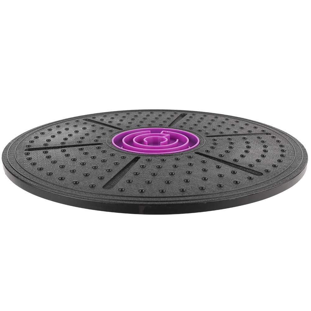 Ejoyous Balance Board, Tavola Oscillante Antiscivolo Labirinto Viola Balance Board Palestra Fitness Esercizi Riabilitazione Allenamento Terapia Top per Fisioterapia per Rafforzare i