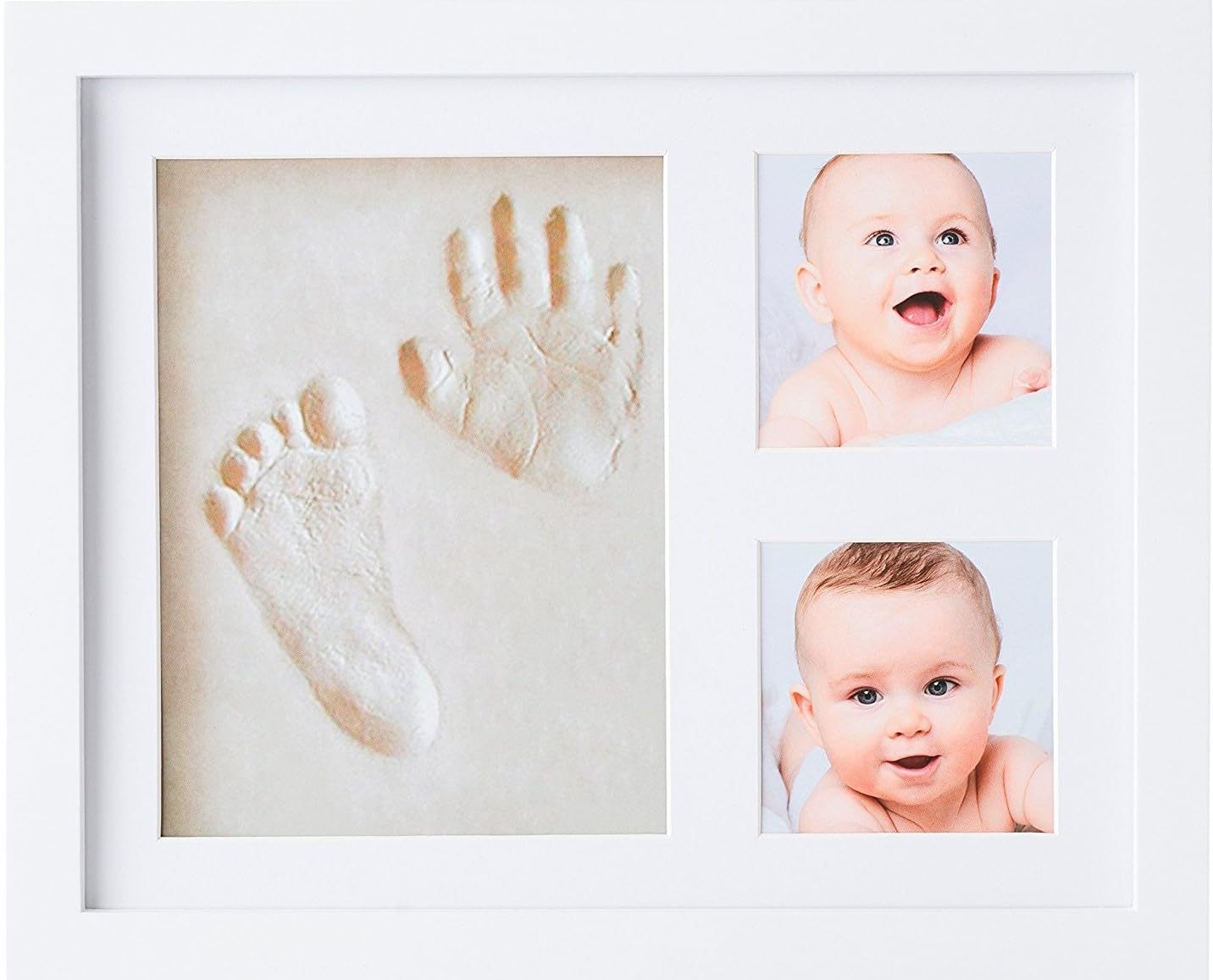 Bawy Baby Handprint and Footprint kit for Newborn Girls and Boys. Baby Clay Frame, Skin Friendly and Non-Toxic Clay Print. Baby Welcoming|Baby Shower| Baby Gifting |Newborn Gifting | 1st Birthday-image-49