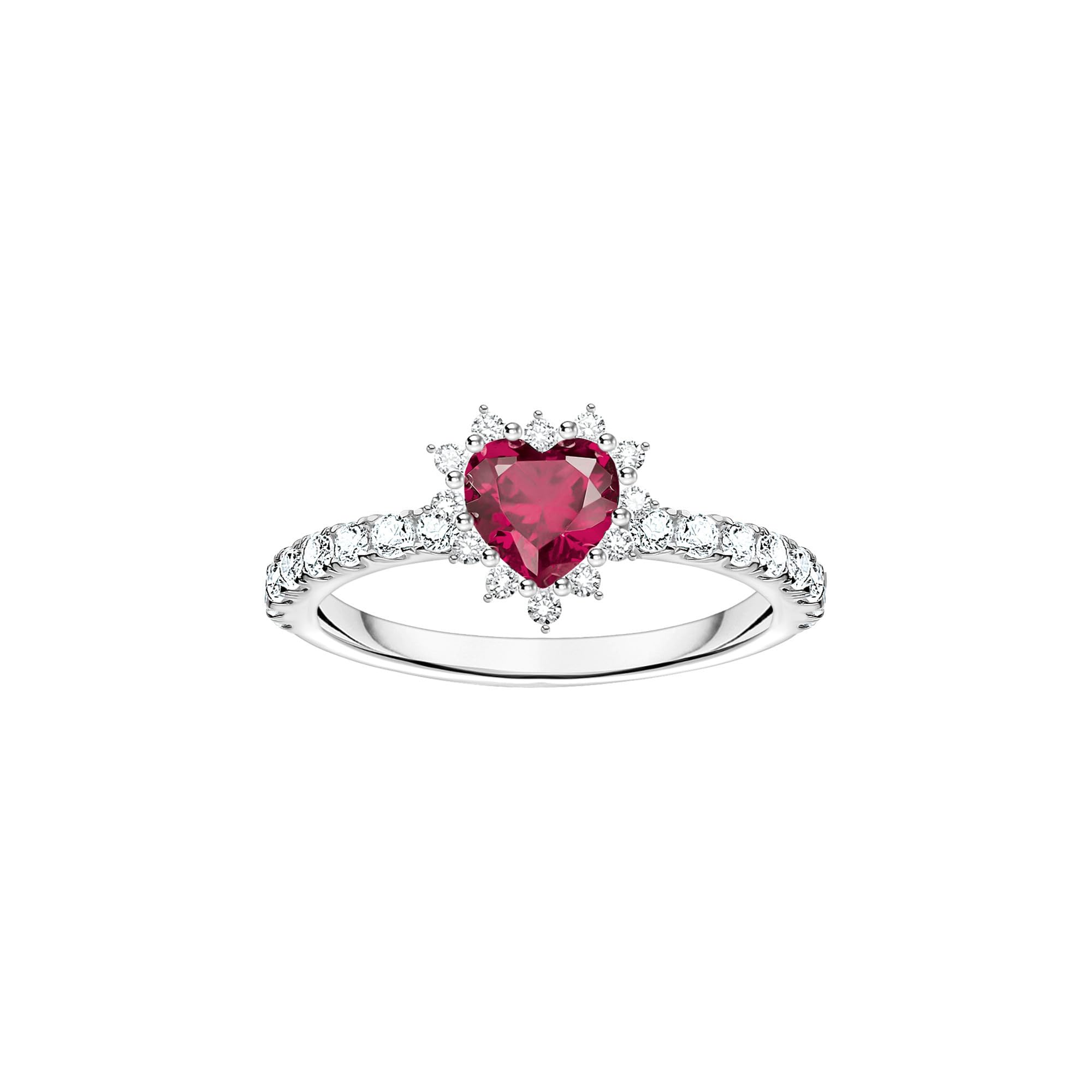 THOMAS SABO Herz-Ring Romance Silber Recyceltes 925 Silber