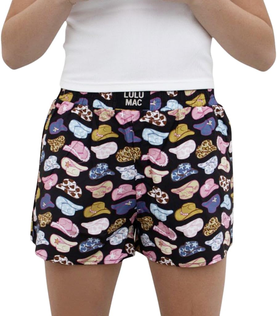 LULU MAC Boxer Style Soft Cotton Shorts