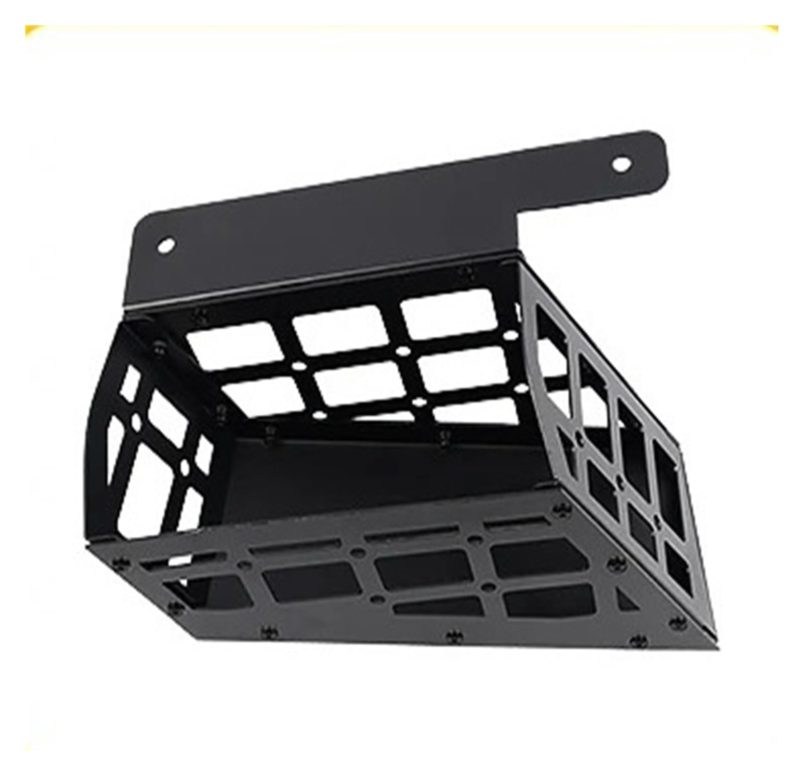 Cofano Bagagliaio Hardtop Pannelli Stoccaggio Modulare Tronco in Alluminio Scaffale Interno Bagagli Carrier per Jeep per Wrangler JL 2018-2023 4 Porte Cover Telo Sicurezza(5)