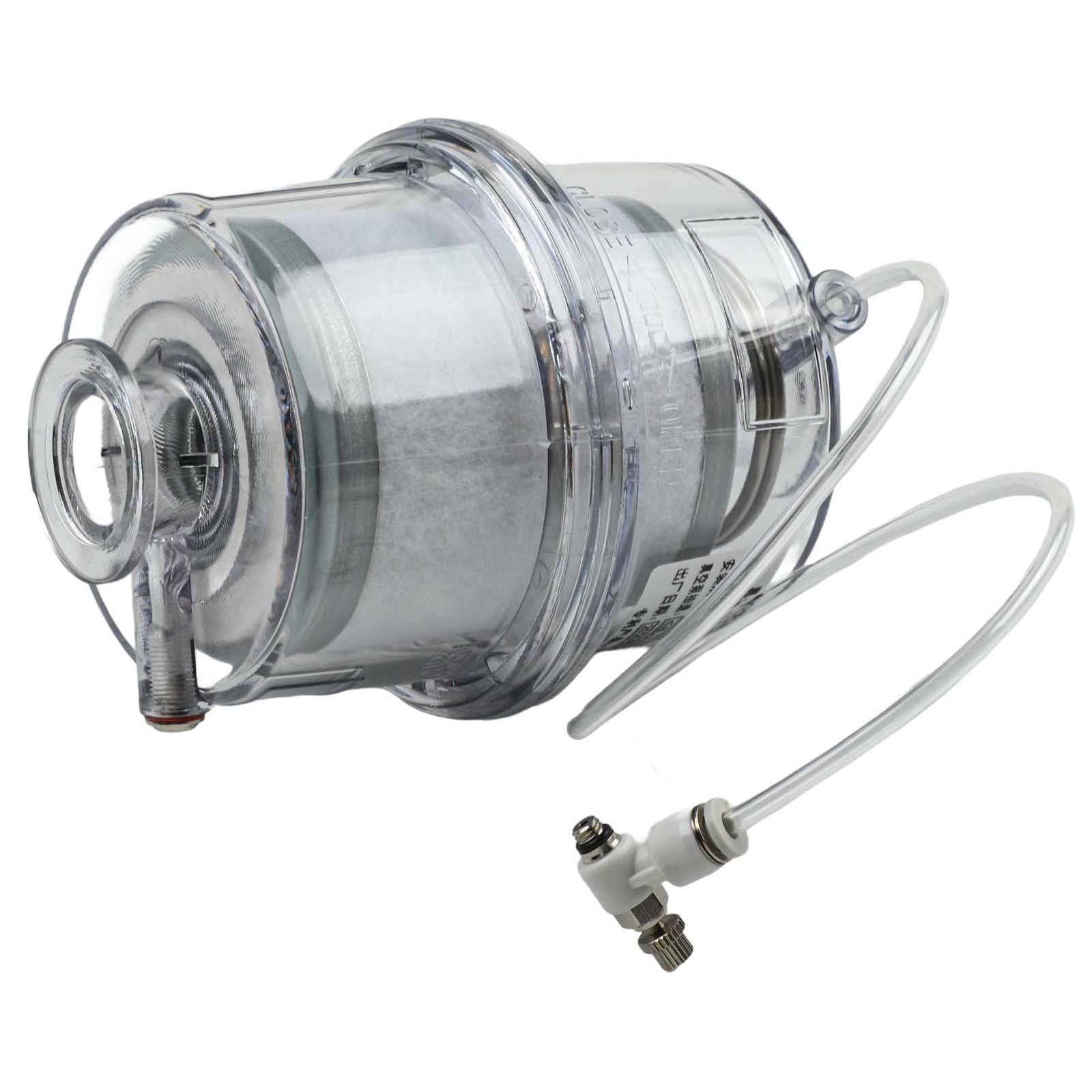 Dispositivo di rimozione della nebbia dell'olio per pompa a vuoto, separatore del filtro di scarico a sgancio rapido KF25/KF40 con guscio trasparente ad alta resistenza, efficienza di