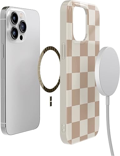 Miniatura 10 de Casely Funda para iPhone 14 Pro  Campo de flores  Teléfono floral pastel  Compatible con MagSafe