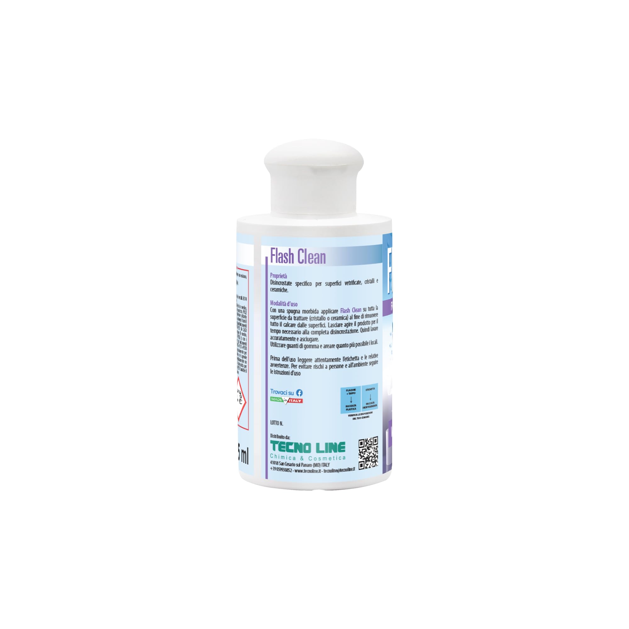 Metacril Kit Flash Antigotas - Tratamiento Hidrorrepelente Antical de Larga Duración para Cristal y Vidrio - Flash Clean 125 ml + Flash Care 125 ml