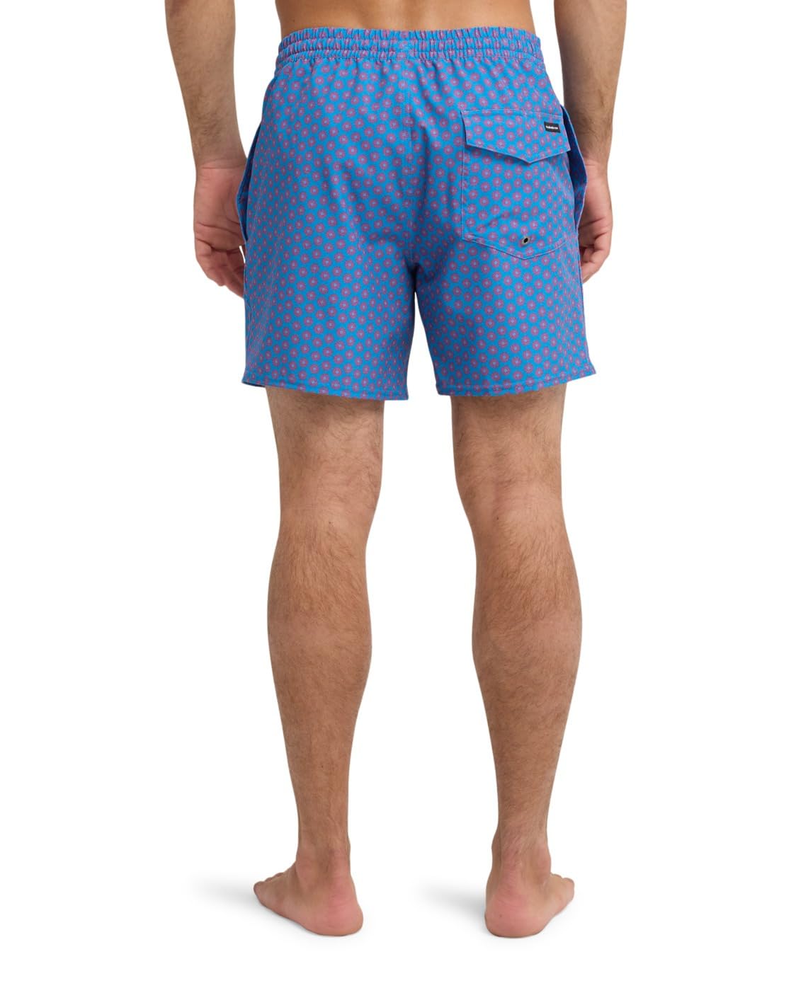 Quiksilver Stretch Printed Volley 16" - Short de Natación - Hombre - Azul.