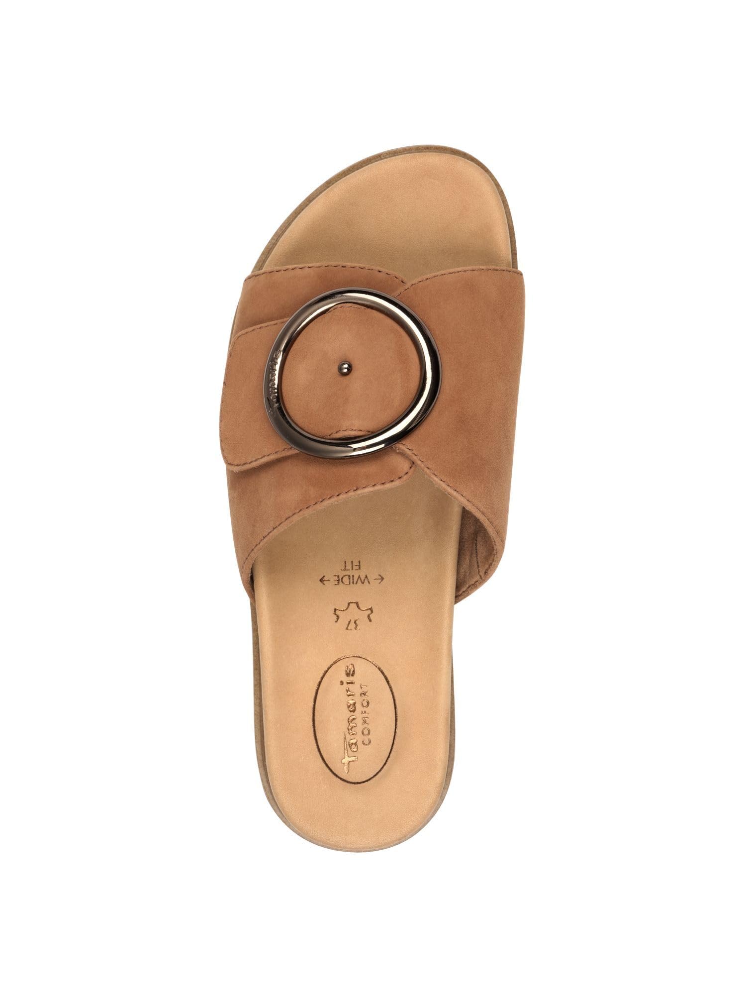 Tamaris Comfort Mules Femme Cuir avec Boucles