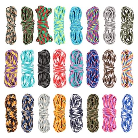 Kit de Cuerda Paracord Hileyu 24 Colores Cover