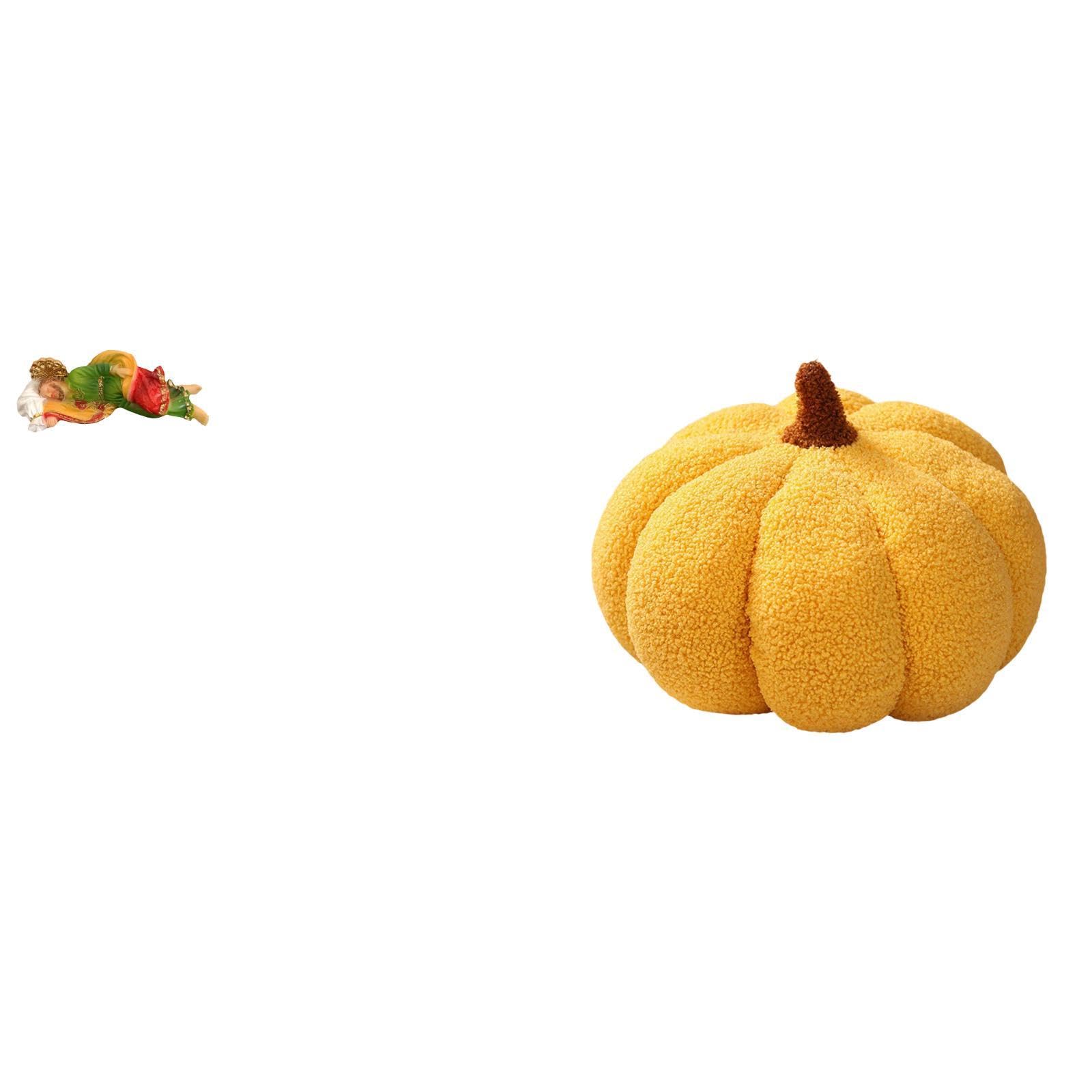 BNF® Resin Joseph Jesus Statue Sculpture Sleeping Joseph Decorative Desk Display Shelf Office Car Tabletopwith Pumpkin Plush Pillow Sofa Cushion Bedroom Room Decor