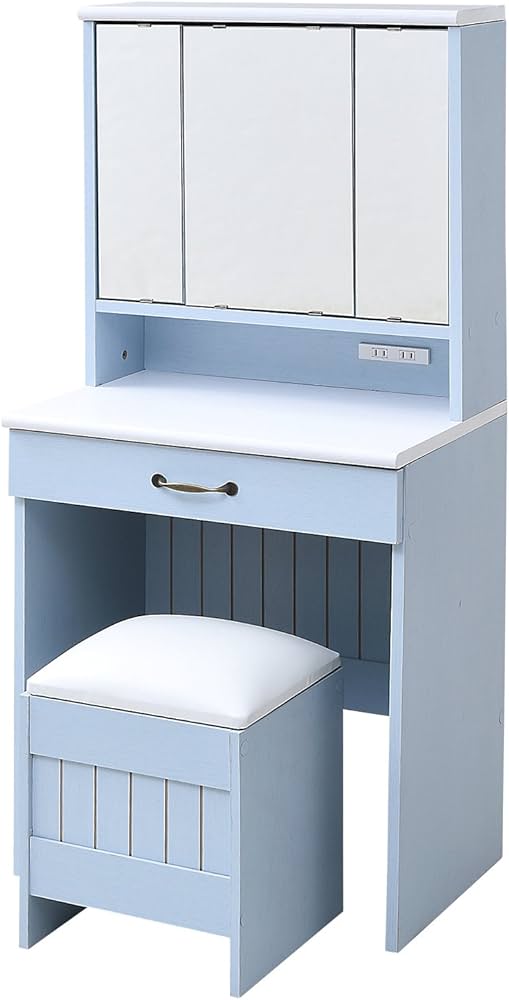 Amazon.co.jp: JKプラン フレンチカントリー家具 三面鏡ドレッサー Amazon.co.jp: JKプラン フレンチカントリー家具 三面鏡ドレッサー