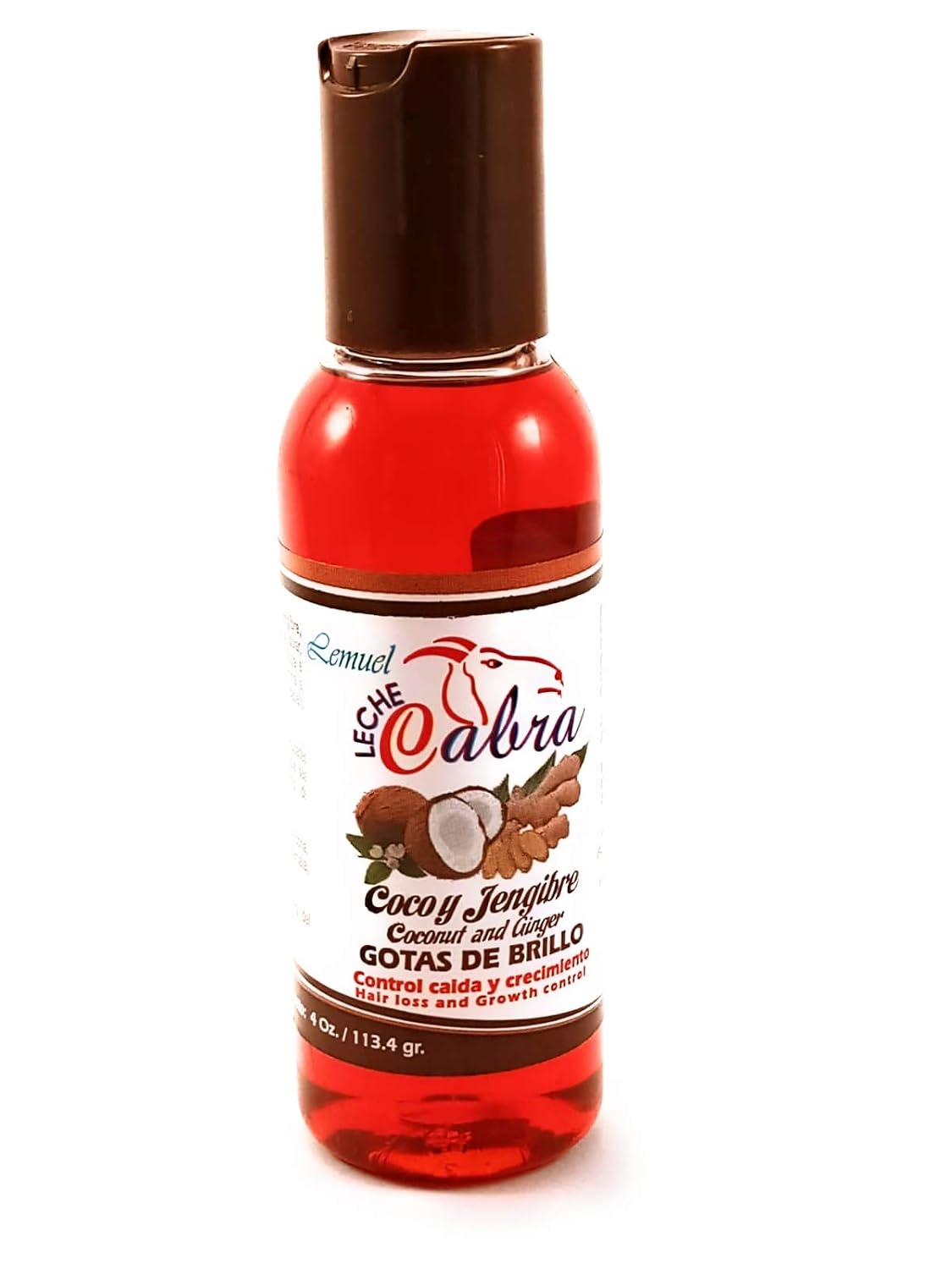 Lemuel leche cabra gotas de Brillo coconut and ginger gloss