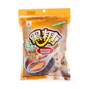 Dark Brown Sugar Packets, Dark Sugar, Taiwanese Brown Sugar, Oraganic Dark Brown Sugar, Granulated, Made with Sucrose and Final Molasses, 10.6 oz