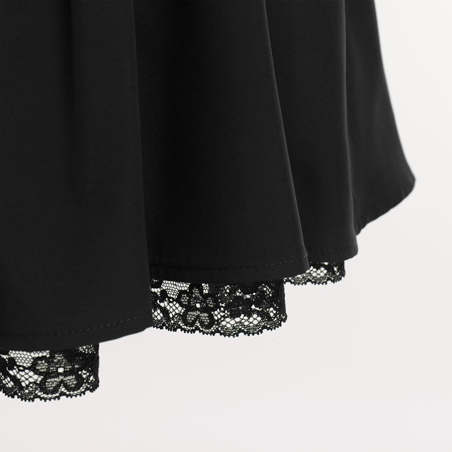 Women's Short Corset Sundress Boho Mini Dress Sleeveless Backless Low Cut Lace Dress Summer - Image 5