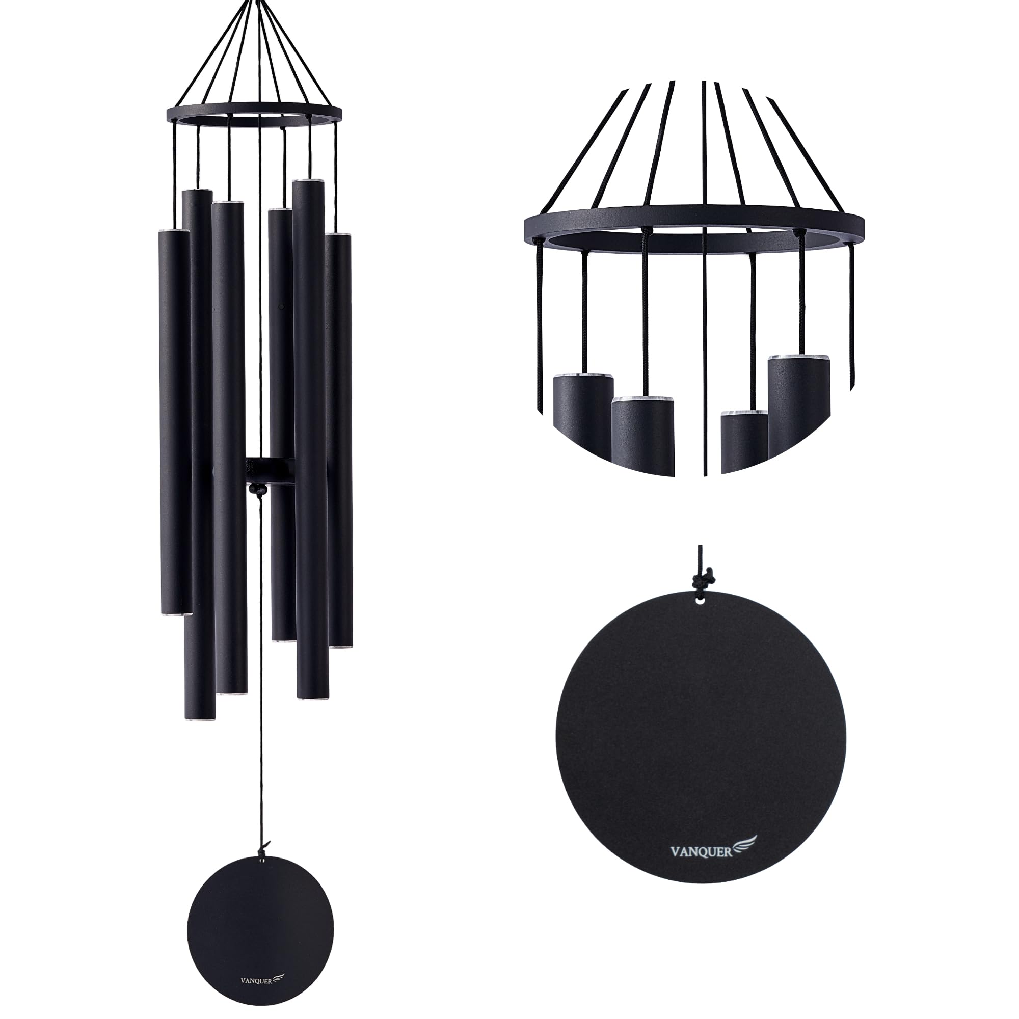Vanquer 38' Deep Tone Wind Chimes