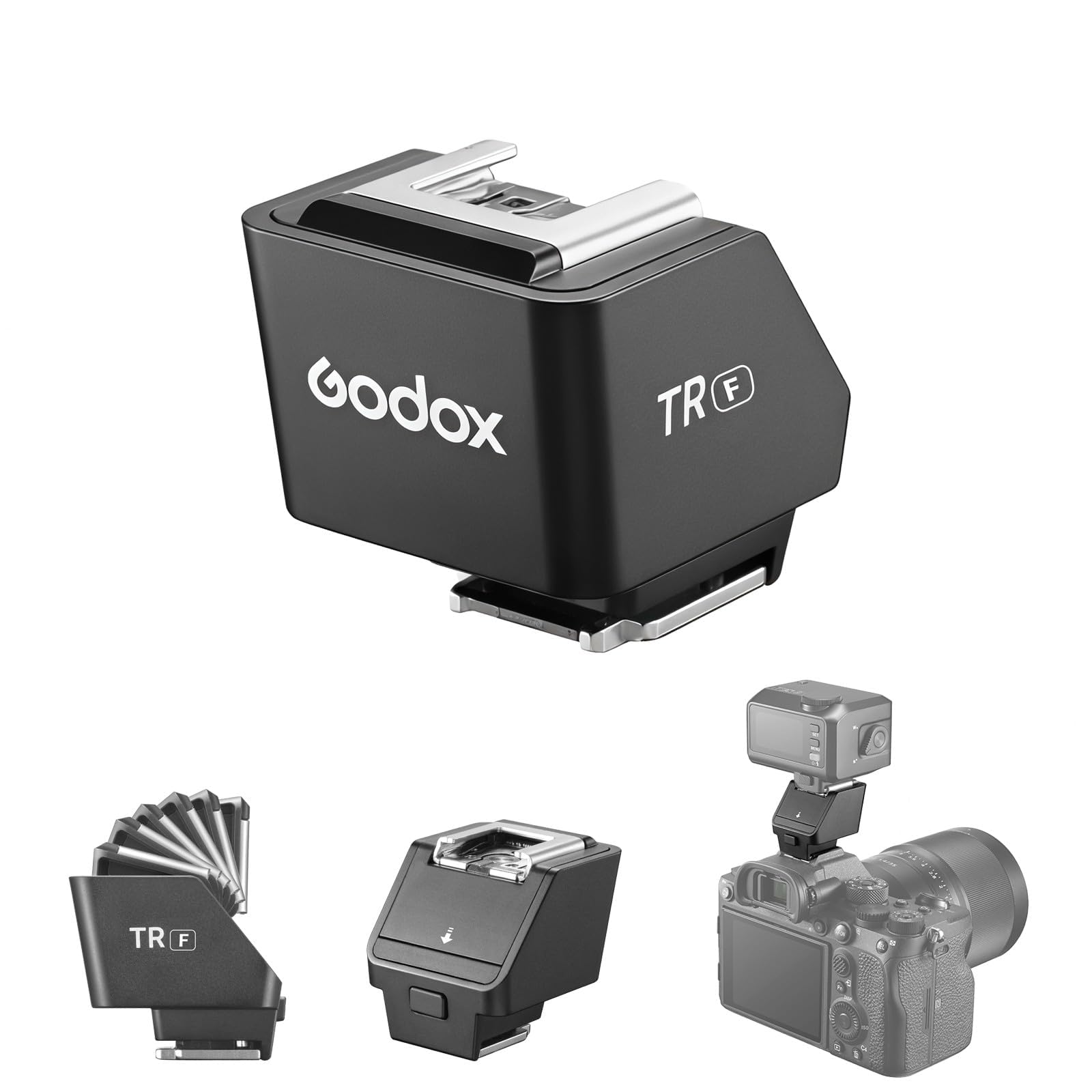 Godox TR TTL Hot Shoe Riser for Fujifilm Cameras,0-90° Angle