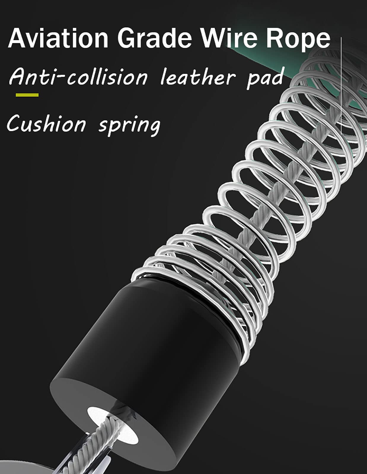 Antichute a Rappel Automatique, 3-20m, Harnais de Securite Anti Chute Professionnel pour Toiture et D’échafaudage, Ligne de Vie Auto-Rétractable avec Corde de Sécurité Ignifuge, Charge: 150Kg