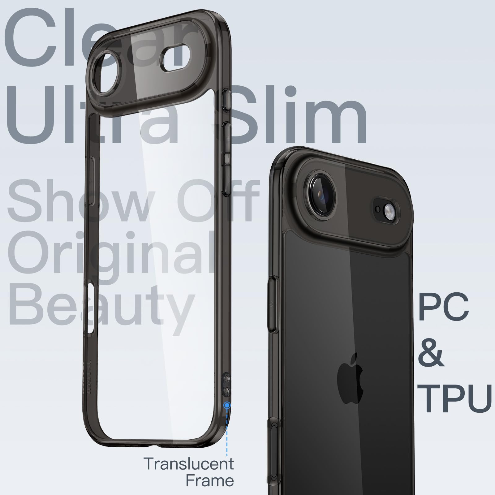Amazon.co.jp: JETech iPhone Air用 スリムケース (ブラック) | カメラ