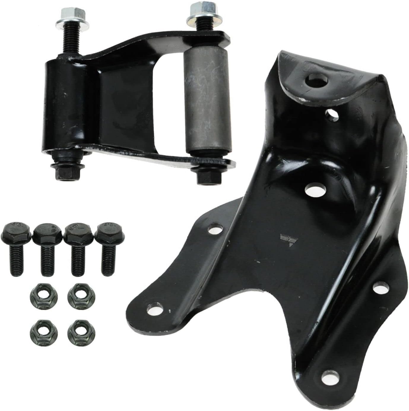 TRQ Rear Leaf Spring Shackle Bracket Pair & Repair Kit for Bronco Pickup F150 4WD