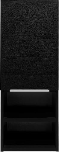 Vista 19 de Tuhome Mila - Botiquín con dos estantes internos, dos estantes externos, puerta individual, color blanco