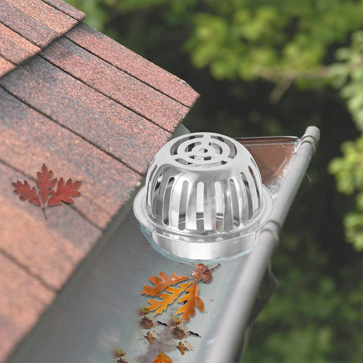 Stainless Steel Gutter Leaf Protection, Rain Gutters Leaf - View #10