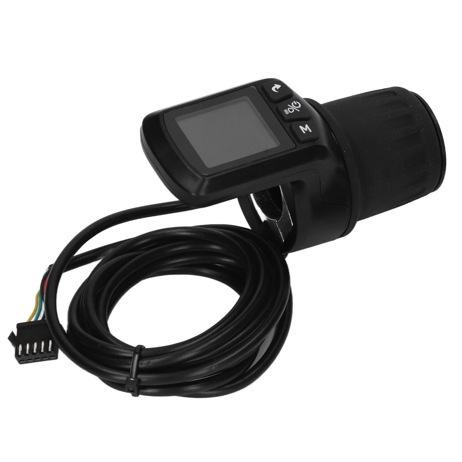 Adium24V 36V 48V 350W Brushless Controller, Low Noise LCD Display Half Grip for Electric Sccoter