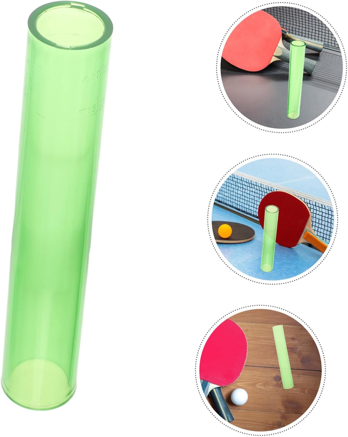 Toyvian Rubber Roller Tool for Table Tennis Racket Lightweight Bat Accessory for Easy Rubber Replacement and Enhanced Control for Indoor and Outdoor Use