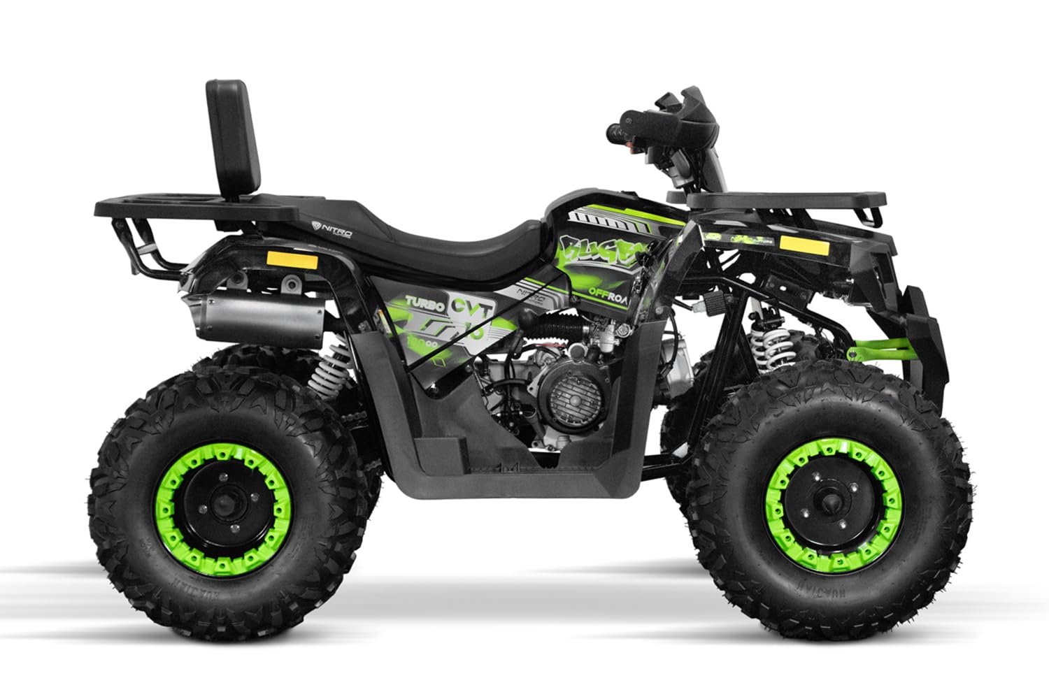 180cc Maxi Quad Rugby V3 CVT RS10 Platin, Farbe:Rot