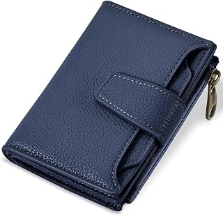 Fashion Buckle Clutch Bag Coin Purse Multi-functional Solid Color Wallet