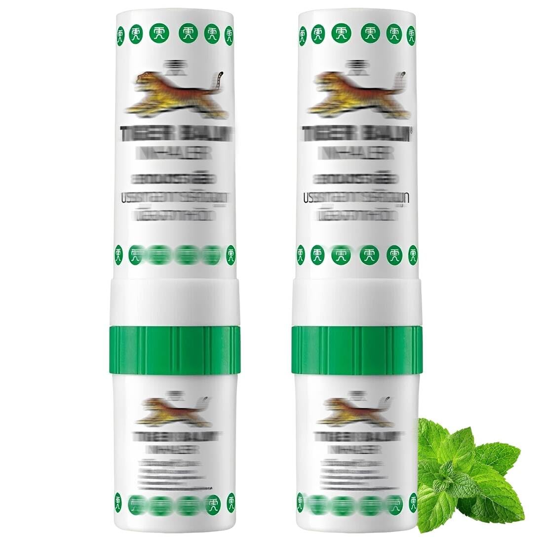 2 psc Wick inhalierstift Nasal-Inhalator Naseninhalator für laufende Nase mit ätherischen Ölen - für verstopfte oder befreit die Atmungsstimmen made in Thailand