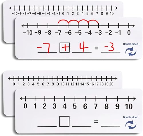 Juego de pizarra blanca de borrado en seco, sustracción, multiplicación y práctica de división, tablero de matemáticas con una tabla de