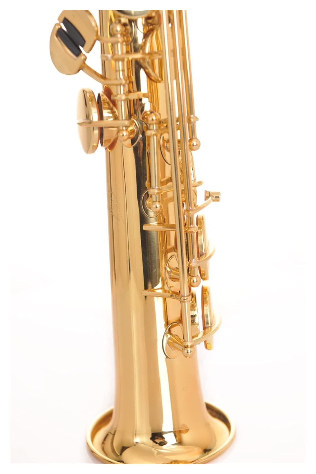 Studente di sassofoni Si bemolle raddrizzamento Tubo Sassofono Soprano/a fiato/Strumento a fiato Sassofono Soprano all-in-One Set di Sassofono