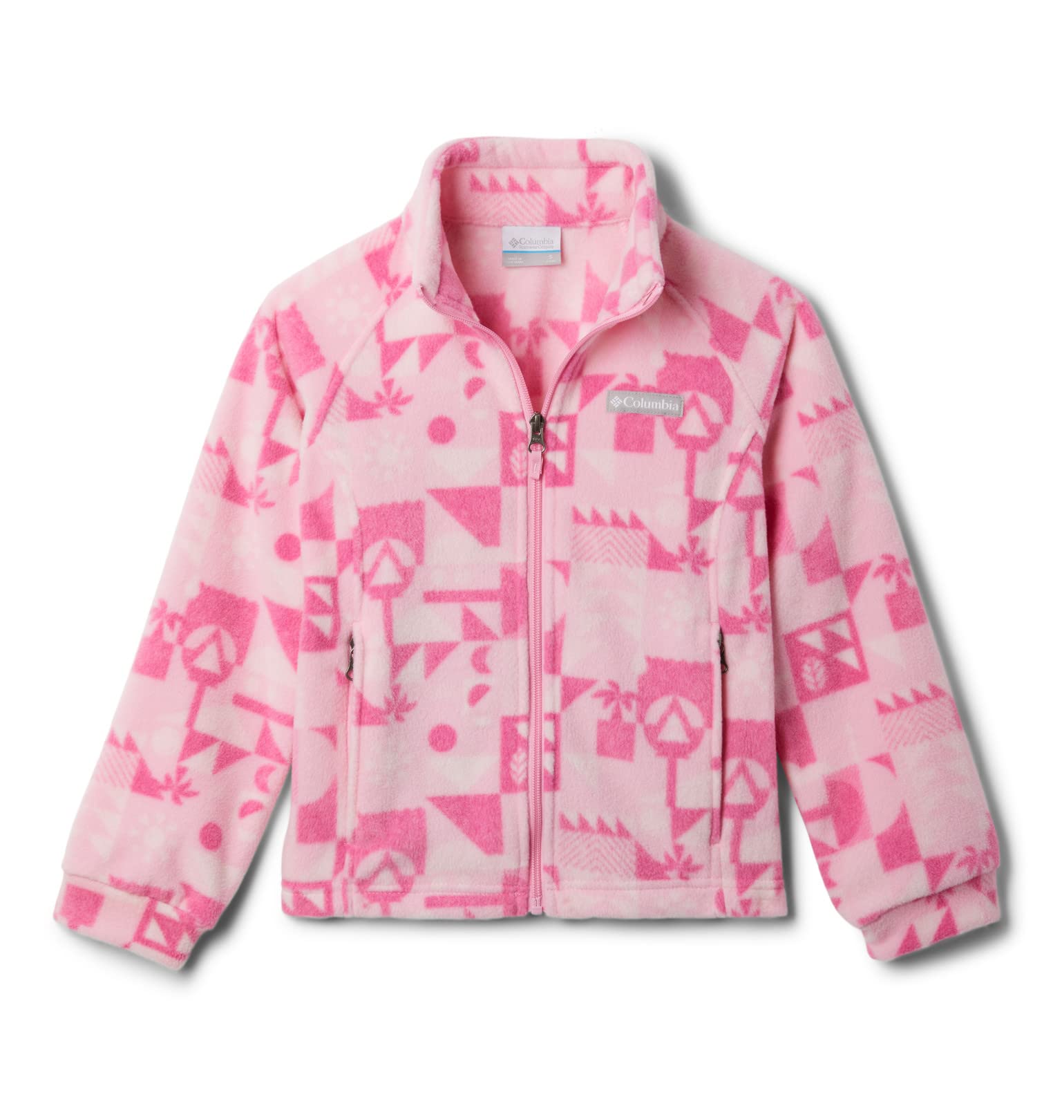 Columbia Youth Girls Benton Springs II Printed Fleece Jacket