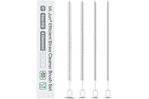 Effectively Clean All Straws with Our Heavy-Duty Straw Brush Set