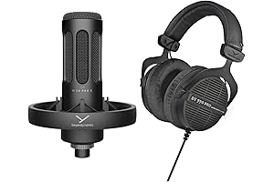Beyerdynamic DT 990 PRO Studio Headphones in Ninja Black Limited Edition Bundle...