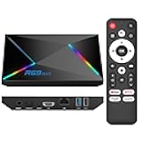 EASYTONE Android TV Box 14.0 2025, 4GB RAM 32GB ROM Android 14 TV Box 4K 8K WIFI6 1000M Ethernet Smart TV Boxes HDR10 R69 Plus H728 Octa-core TV Boxes Support 3D 2.4G 5.8G Dual WiFi BT5.0 USB 3.0