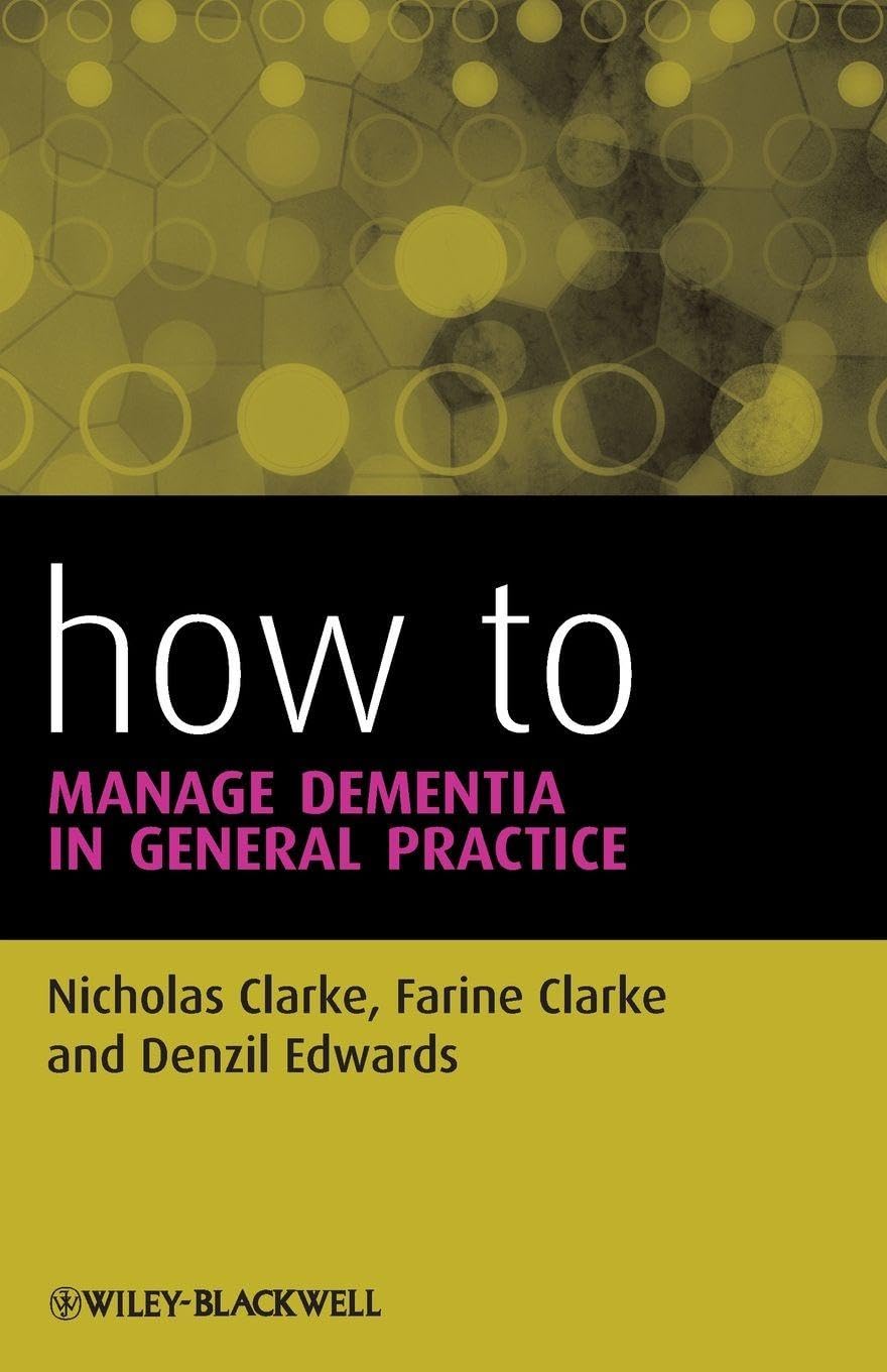 Buy How to Manage Dementia in General Practice — BookShops.in