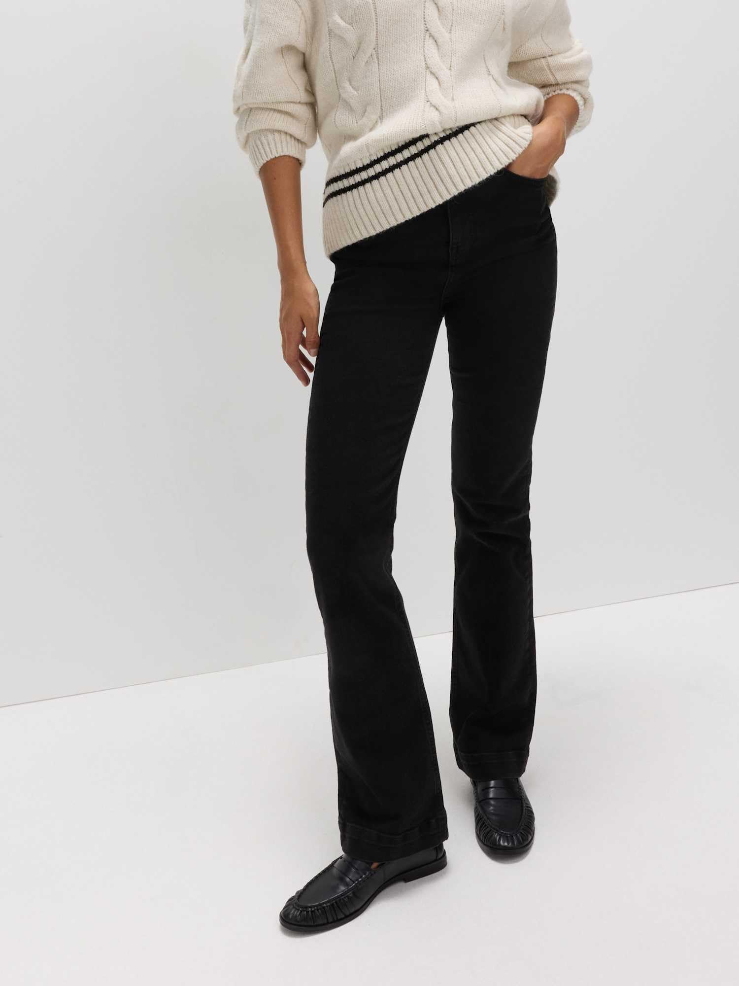Marks & Spencer Damen Baumwolle Hose Regular