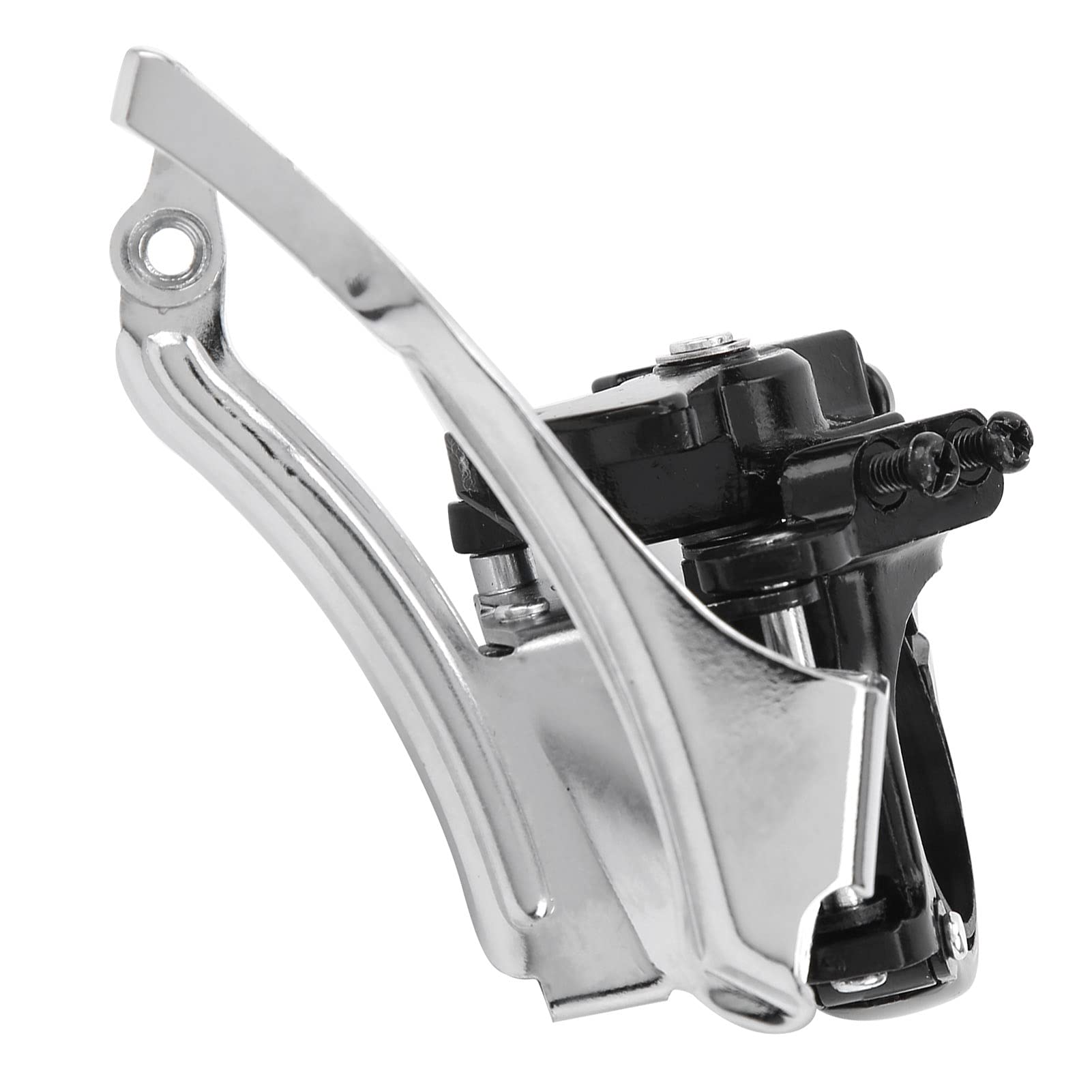 3-Gang-Umwerfer aus Stahl, Leichte Mountainbike-Teile, Einstellung der H-L-Position, mit Rohrdurchmesser 30,8/31,8/34,9 Mm