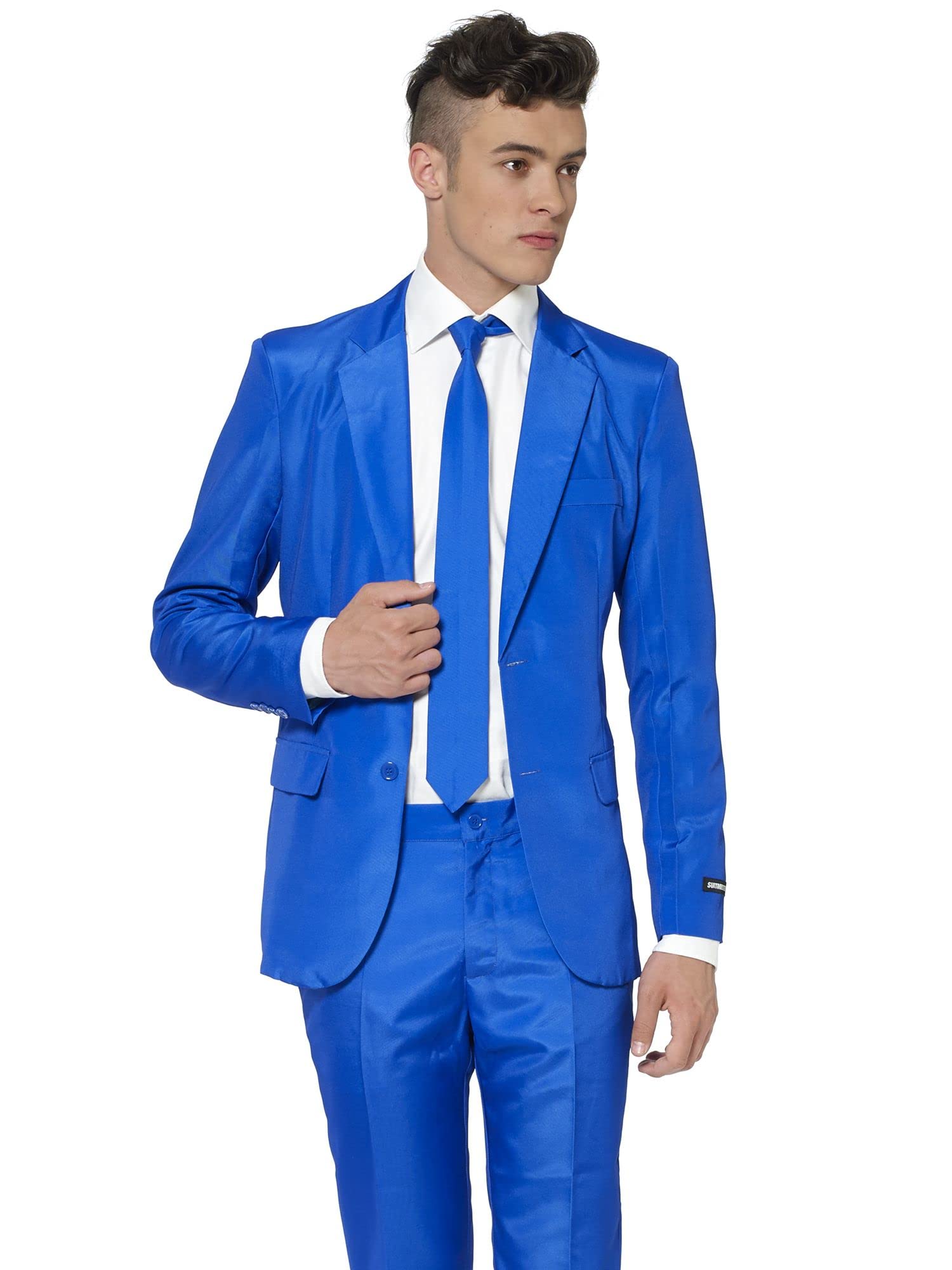 Suitmeister Men Suit Juego de Pantalones de Traje de Negocios Hombre