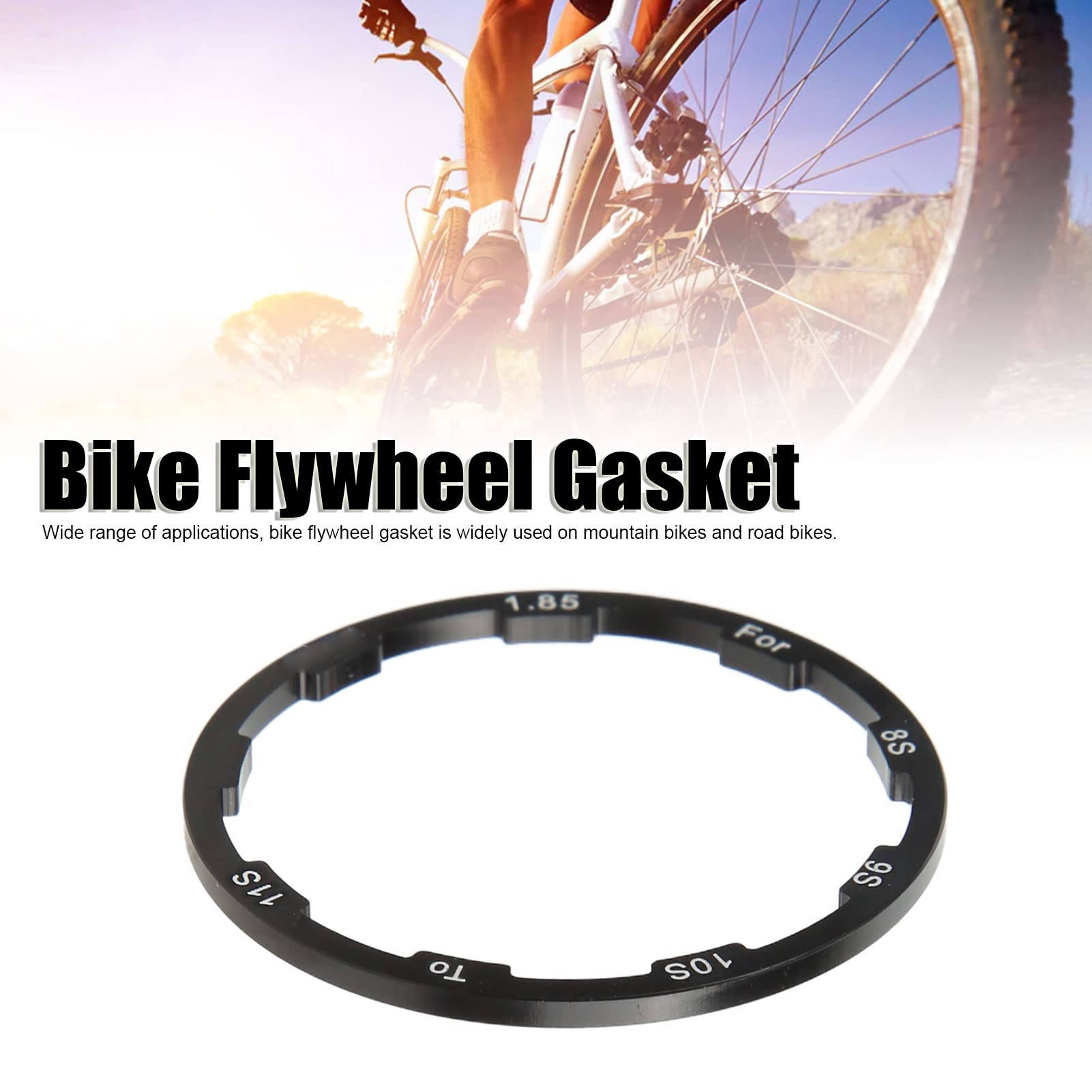 Saipor 8pcs Entretoise De Moyeu Alliage D'aluminium Adaptateur De