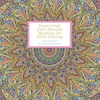 Expert Level Extra Detailed Mandalas For Adult Coloring Volume 4 B0D4JTFR48 Book Cover