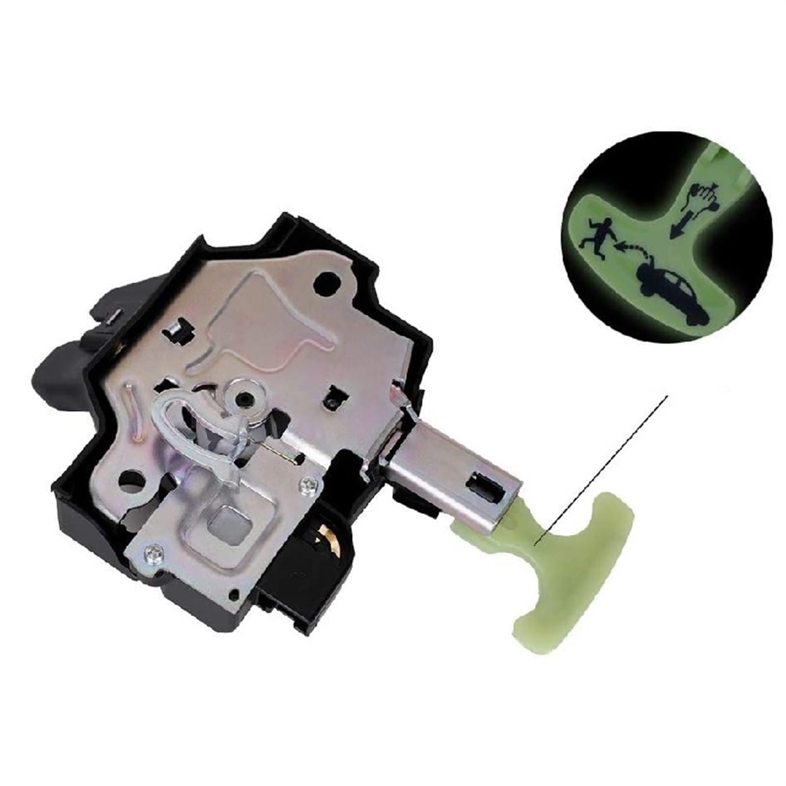 Siłownik zamka bagażnika tylnego do Toyota Camry 2007-2011, numer części: 64600-06010 i 64600-33120