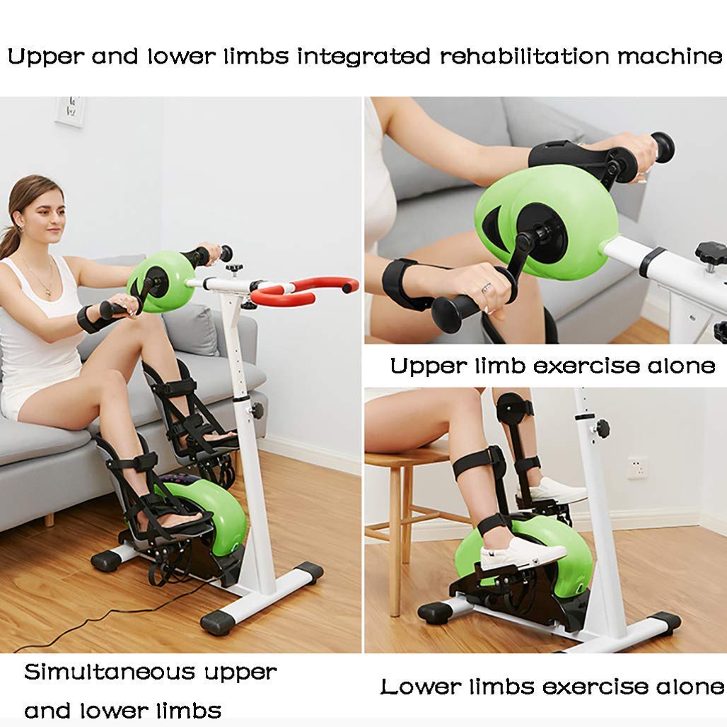 gimnastyczny Mini elektryczny rehabilitacyjny Maine do ramion i nóg, rower rehabilitacyjny ze stacjonarnym pedałem, przenośny sprzęt rehabilitacyjny