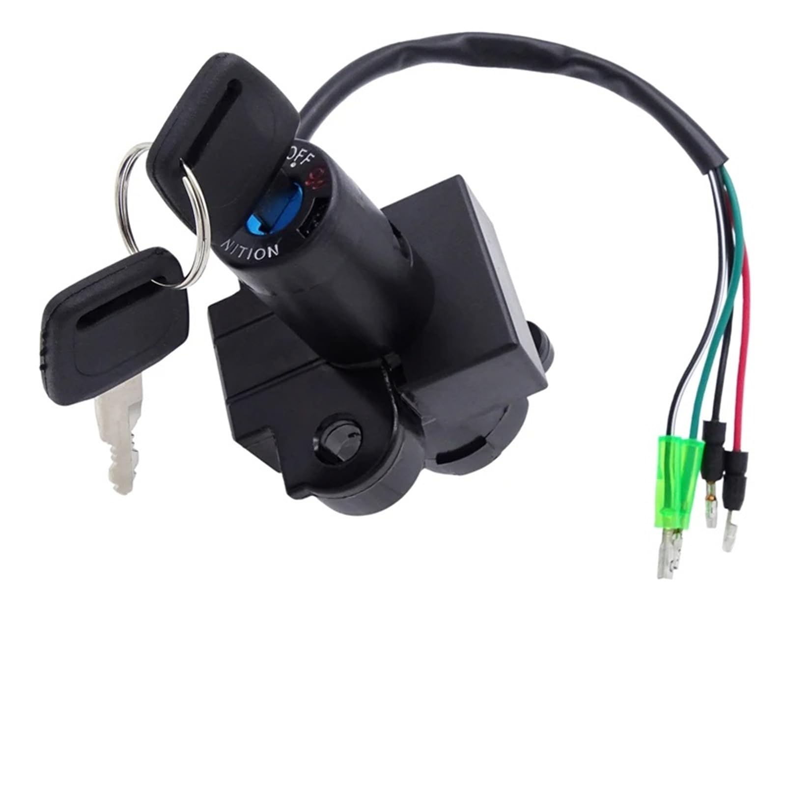 Moto Chiave Accensione Compatibile Con NSR125 1993-2004 Set Interruttori Accensione Motociclette Set Di Chiavi Di Blocco Dell'interruttore Di Accensione Interruttore Di Avviamento A Barilotto
