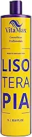Progressiva Lisoterapia 1L – Alisamento Profissional Sem Formol, Redução de Volume e Anti‑Frizz, Brilho Intenso, Com Queratina e Óleo de Argan – Uso Profissional e Doméstico