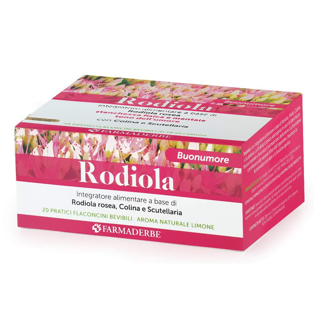 FARMADERBE RODIOLA 20 FLACONCINI