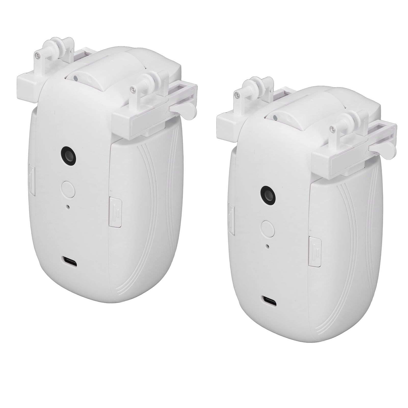 FTVOGUE Apritende Intelligente, Materiale ABS, Controllo Vocale Automatico, Set Motore Elettrico per Tende con USB, Adatto per Uso Domestico e Tende con Binario U I